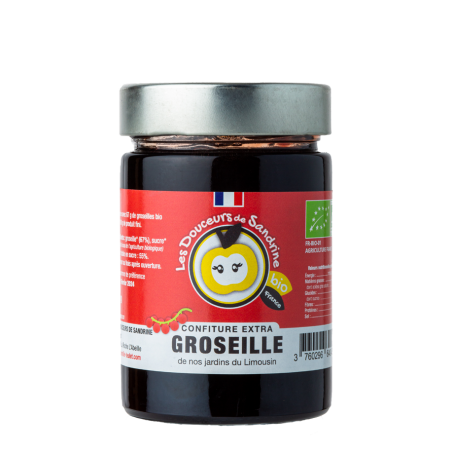 Confiture de Groseille Bio 450 g