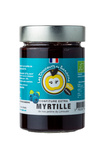 Confiture extra  myrtille...
