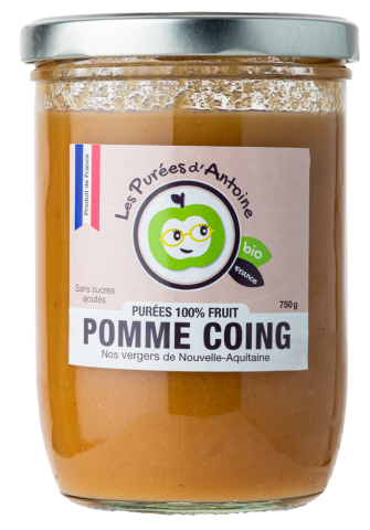 Purée de pomme-coing BIO -...