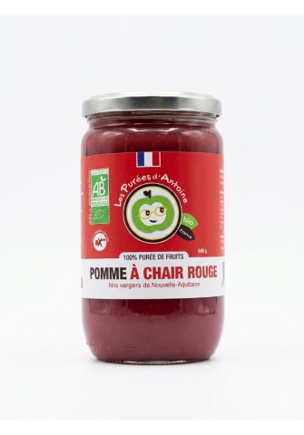 Purée de pomme à char rouge...